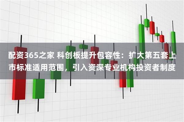 配资365之家 科创板提升包容性：扩大第五套上市标准适用范围，引入资深专业机构投资者制度